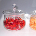 Clear Crystal Candy Glass Jar с крышкой